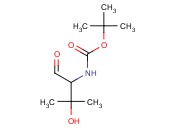 tert. Butyl N-(3-<span class='lighter'>hydroxy-3-methyl-1-oxobutan-2-yl</span>)carbamate
