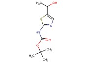 <span class='lighter'>tert-butyl</span> <span class='lighter'>N-</span>[5-(1-hydroxyethyl)-1,3-thiazol-2-yl]<span class='lighter'>carbamate</span>