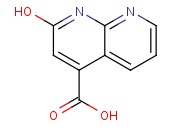 2-<span class='lighter'>Hydroxy-1,8-naphthyridine</span>-4-carboxylic acid