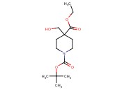 <span class='lighter'>1,4</span>-Piperidinedicarboxylic acid, 4-(<span class='lighter'>hydroxymethyl</span>)-, 1-(1,1-dimethylethyl) 4-ethyl ester