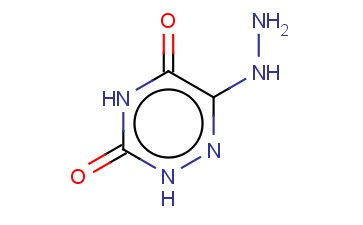 <span class='lighter'>6-HYDRAZINO-2H</span>,<span class='lighter'>4H-1,2,4-TRIAZINE-3,5-DIONE</span>