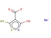 2,3-<span class='lighter'>二</span>氢-5-<span class='lighter'>巯基</span>-3-氧代-4-异噻唑甲酸钠盐