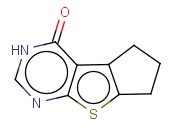 1,2,3,5-TETRAHYDRO-8-<span class='lighter'>THIA</span>-5,7-DIAZA-CYCLOPENTA[A]INDENE-4-ONE