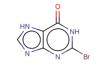 2-溴-6-羟基<span class='lighter'>嘌呤</span>