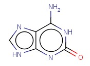 2-羟基-6-<span class='lighter'>氨基嘌呤</span>