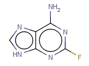 6-<span class='lighter'>AMINO</span>-2-FLUORO-9H-PURINE