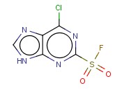 6-<span class='lighter'>氯</span>-9H-<span class='lighter'>嘌呤</span>-2-磺酰氟