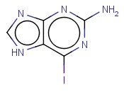 2-氨基-6-<span class='lighter'>碘</span>代嘌呤