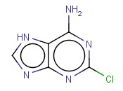 2-<span class='lighter'>氯</span>腺嘌呤