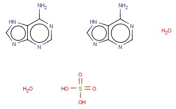 <span class='lighter'>腺</span><span class='lighter'>嘌呤</span>硫酸盐二水合物