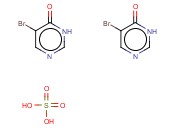 5-溴嘧啶-4-酮半<span class='lighter'>硫酸盐</span>
