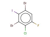 3-CHLORO-2,6-DIBROMO-4-<span class='lighter'>FLUOROIODOBENZENE</span>