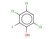 6-IODO-<span class='lighter'>2,4,5-TRICHLOROPHENOL</span>