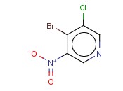 4-<span class='lighter'>BROMO-3-CHLORO-5-NITROPYRIDINE</span>