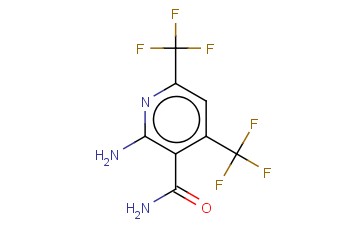 2-AMINO-4,6-BIS(TRIFLUOROMETHYL)NICOTINAMIDE