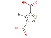 3-BROMOTHIOPHEN-<span class='lighter'>2,4</span>-DICARBOXYLIC ACID