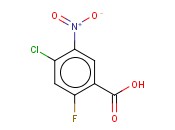 4-氯-2-<span class='lighter'>氟</span>-5-<span class='lighter'>硝基苯甲酸</span>