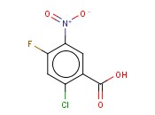 2-氯-4-<span class='lighter'>氟</span>-5-<span class='lighter'>硝基苯甲酸</span>