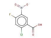 2-氯-4-氟-5-硝基苯甲酸