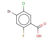 4-<span class='lighter'>BROMO-5-CHLORO</span>-2-FLUOROBENZOIC ACID