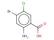 2-氨基-4-<span class='lighter'>溴</span>-5-氯<span class='lighter'>苯甲酸</span>