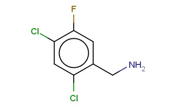 2,4-DICHLORO-5-<span class='lighter'>FLUOROBENZYLAMINE</span>