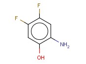 2-AMINO-<span class='lighter'>4,5</span>-DIFLUOROPHENOL