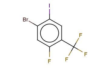4-BROMO-2-FLUORO-5-<span class='lighter'>IODOBENZOTRIFLUORIDE</span>