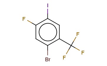 2-BROMO-4-FLUORO-5-<span class='lighter'>IODOBENZOTRIFLUORIDE</span>