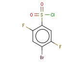 4-<span class='lighter'>溴</span>-2,5-二氟<span class='lighter'>苯</span><span class='lighter'>磺</span><span class='lighter'>酰</span>基<span class='lighter'>氯</span>