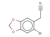 2-(6-BROMOBENZO[D][1,3]DIOXOL-5-YL)ACETONITRILE