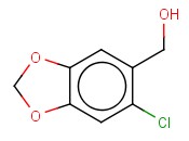 6-<span class='lighter'>氯</span>-3,4-亚甲基二<span class='lighter'>氧</span><span class='lighter'>苄</span>乙醇