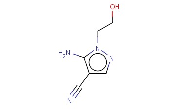 5-AMINO-4-CYANO-1-(2-HYDROXYETHYL)-PYRAZOLE