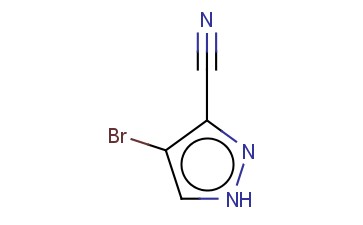 4-BROMO-1H-PYRAZOLE-5-<span class='lighter'>CARBONITRILE</span>