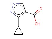 3-<span class='lighter'>环</span><span class='lighter'>丙基</span>吡唑-4-羧酸