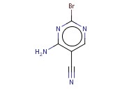 4-<span class='lighter'>氨基</span>-2-溴<span class='lighter'>嘧啶</span>-5-甲腈