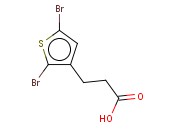 3-(2,5-二<span class='lighter'>溴</span><span class='lighter'>噻吩</span>-3-基)丙酸