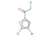 1-(4-<span class='lighter'>溴</span>-5-氯-2-<span class='lighter'>噻吩</span>基)-2-氯乙醛-1-酮