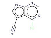 4-Chloro-7H-pyrrolo[2,3-d]pyrimidine-5-<span class='lighter'>carbonitrile</span>