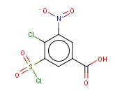 4-<span class='lighter'>氯</span>-3-<span class='lighter'>氯</span><span class='lighter'>磺</span><span class='lighter'>酰</span>基-5-硝基<span class='lighter'>苯甲酸</span>