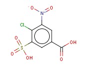 4-<span class='lighter'>氯</span>-3-硝基-5-磺酸基<span class='lighter'>苯甲酸</span>