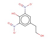 <span class='lighter'>BENZENEETHANOL</span>, <span class='lighter'>4-HYDROXY-3,5-DINITRO-</span>