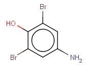 <span class='lighter'>4-HYDROXY-3,5-DIBROMOANILINE</span>