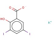 3,5-二碘代<span class='lighter'>水杨酸</span>钾