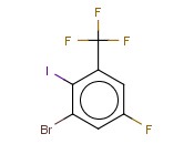 3-BROMO-5-FLUORO-2-<span class='lighter'>IODOBENZOTRIFLUORIDE</span>