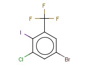 5-BROMO-3-CHLORO-2-<span class='lighter'>IODOBENZOTRIFLUORIDE</span>