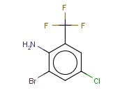 2-溴-4-氯-6-三<span class='lighter'>氟</span>甲基<span class='lighter'>苯胺</span>