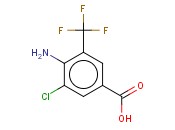 4-氨基-3-<span class='lighter'>氯</span>-5-三氟甲基<span class='lighter'>苯甲酸</span>