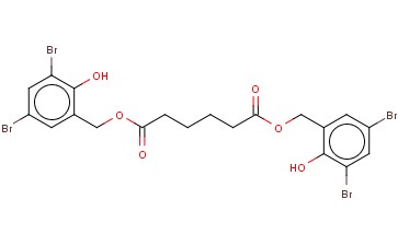 双(3,5-二溴<span class='lighter'>邻</span><span class='lighter'>羟</span><span class='lighter'>苄基</span>)己二酸,97