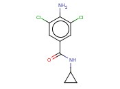 4-氨基-3,5-二氯-N-<span class='lighter'>环</span><span class='lighter'>丙基</span>苯甲酰胺